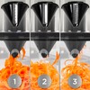ACCESSORY ONLY - Duronic Vegetable Spiraliser HBS35, 3 Blade Sizes