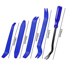 Interior Removal, Car Interior Removal, Interior Peel Off, Panel Removal, Clip Clamp Tool, Automotive Maintenance Supplies, 5-Piece Set