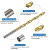 sourcing map Metric Tap & Drill Bit Set, 2pcs M3