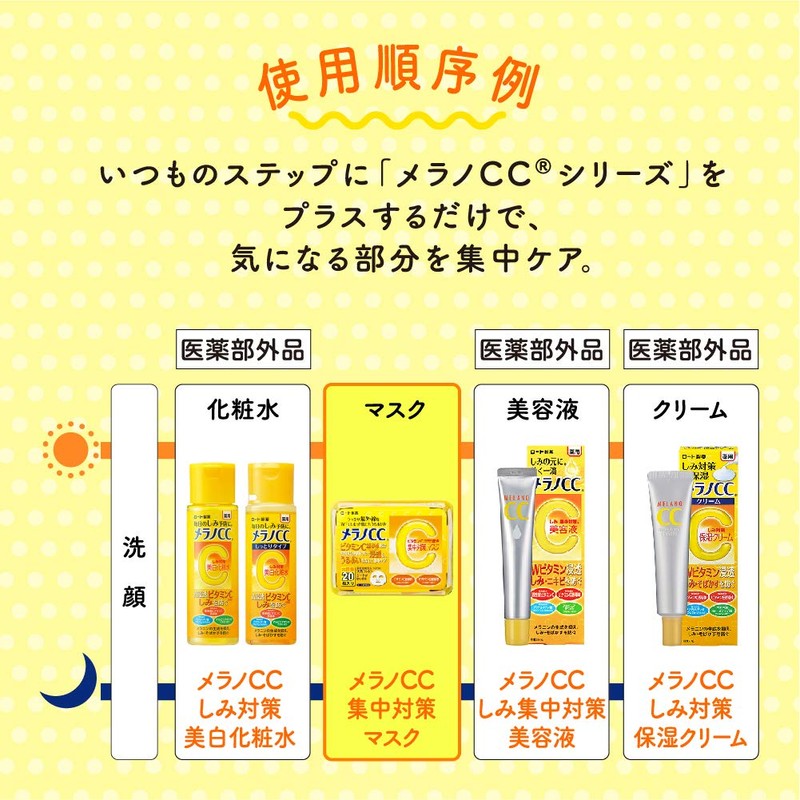  merano CC Intensive Care Mask 20 Sheets (195ml)