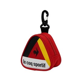 [ルコックスポルティフゴルフ] ボールホルダー 定番 3個用 おにぎり型 小物収納 ゴルフ LG5FBZ00M メンズ RD00(レッド)