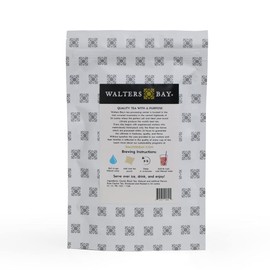 Walters Bay Raspberry Iced Tea | 18 Gallon Sized Tea Bags, Wholesale Ceylon Tea, Unsweetened, Raspberry Flavored, 100% Hand Plucked, Black Tea