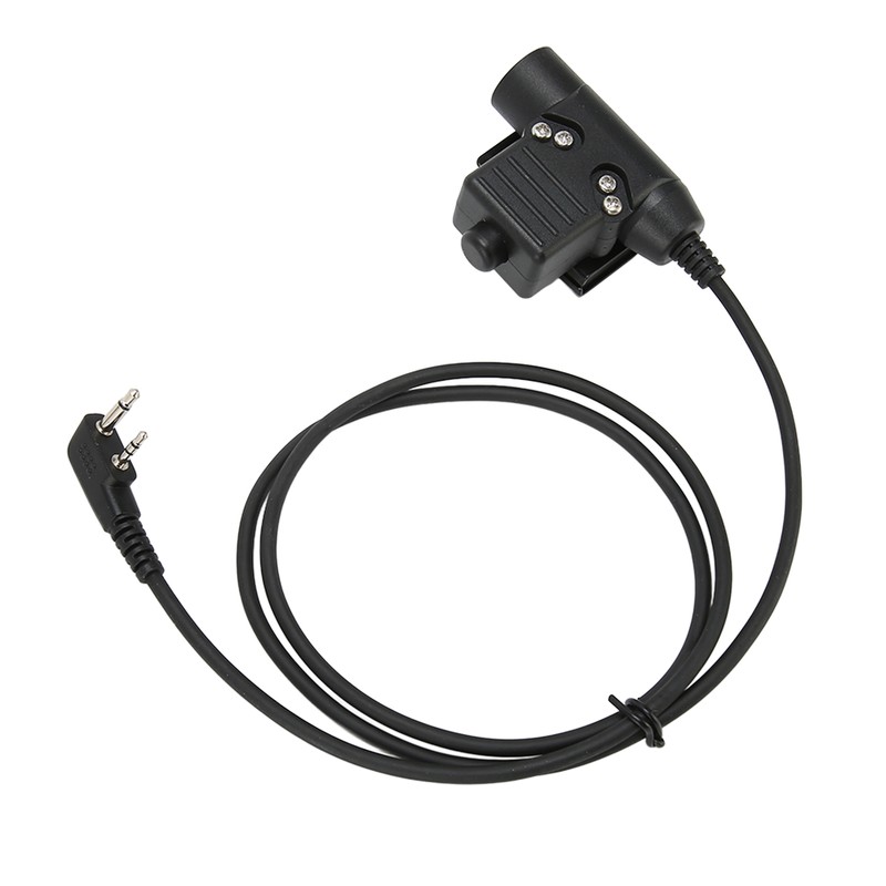 Radio Headset Adapter Push To Talk Clear Sound Walkie Talkie