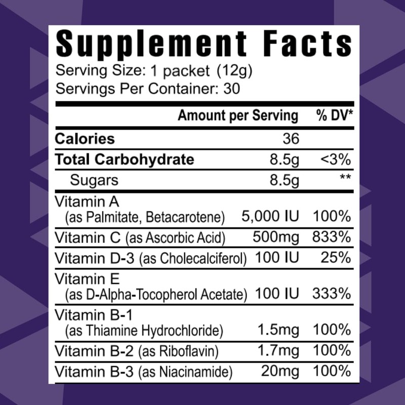 Youngevity Rebound FX ON-The-GO Pouches Citrus Punch - 30 CT