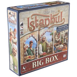 Alderac Entertainment Group (AEG) Istanbul Big Box - Board Game, Collect Gems, Be a Master Merchant, 2 to 5 Players, 40 to 60 Minute Play Time, for Ages 10 and Up, Alderac Entertainment Group (AEG)