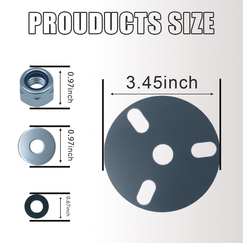 JEYPSHQP Outboard Engine Lifting Ring Tool with Adapter and Ring