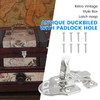 SDTC Tech 2-Pack Retro Silver Style Box Toggle Latch Antique