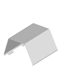 CableReady CO050WH 1/2" Metal Molding Coupling Fitting White