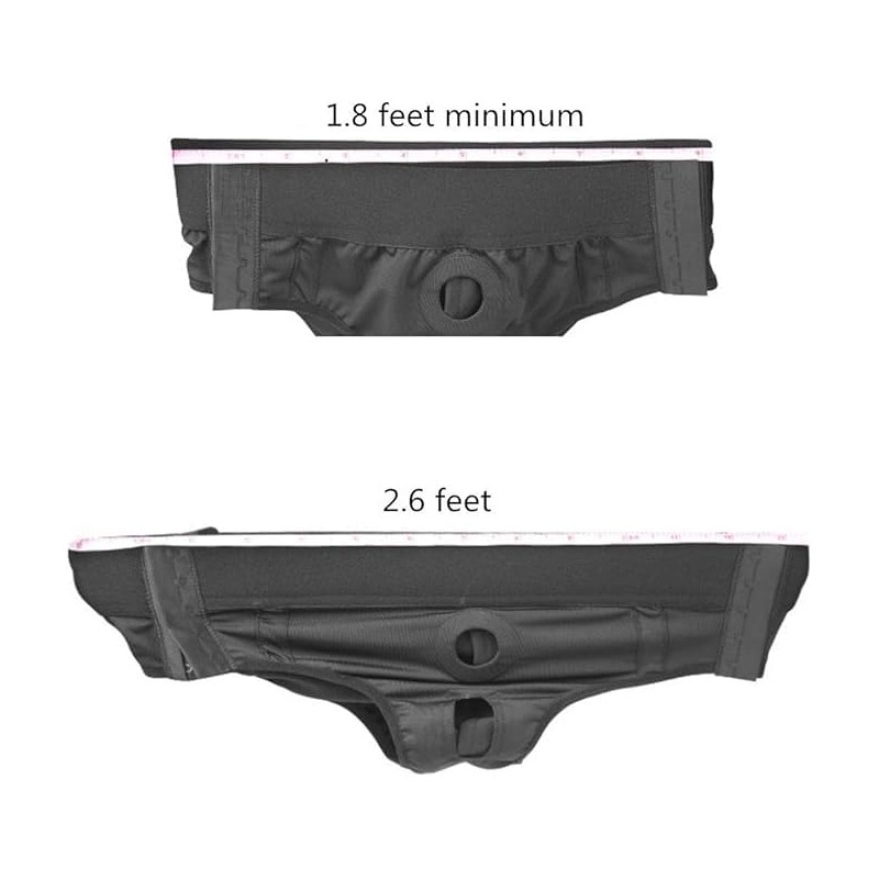 HWMYK Strapon Strapless Underwear for Men Women.Supportive Elastic Fits Most