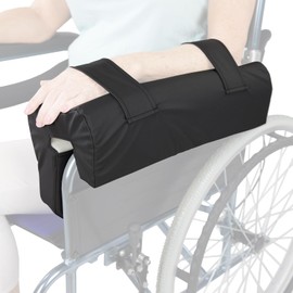 Vive Lateral Support Arm Trough for Wheelchair (1 Pc)- Armrest Pad Cushion Attachment - Arm & Elbow Rest Pillow Accessory for Elderly & Stroke Patients - Ergonomic Universal Fit, Easy Clean Waterproof