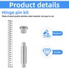10 Set Storm Door Hinge Pin Kit, Include 20 Hinge