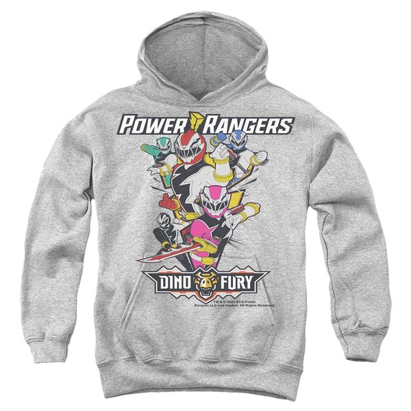 Popfunk Power Rangers: Dino Fury Group Action Unisex Youth Pull-Over