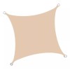 generic Toldo De Vela De Sombra Impermeable Para 2x2m Beige