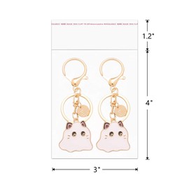 Keyacht Cellophane Self Seal Bags 1000 Count 3" x 4" Clear Resealable Cello Bags Adhesive OPP Treat Bags for Snacks Seeds Beads Earrings Jeweley Soap Cards Gift Favor