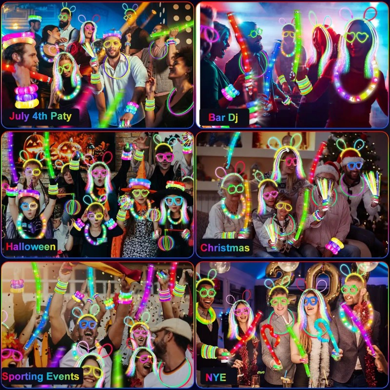 283 Juguetes Luminosos Neón Luz Eventos Regalo Fiesta Boda