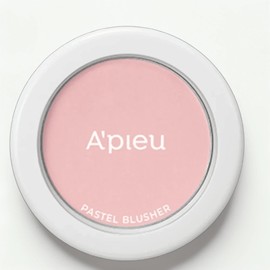 APIEU Pastel Blusher 4.3g, PK09 Mute Pink, 1 unit / 어퓨 파스텔 블러셔 4.3g, PK09 뮤트 핑크, 1개