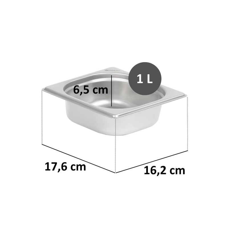 Mahlzeit GN Container 1/6 | Height 65 mm | Various