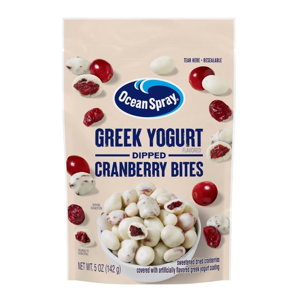 Ocean Spray® Greek Yogurt Covered Craisins®, Greek Yogurt Flavored, Covered