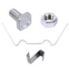 400Pcs Greenhouse Accessories Kit Stainless Steel Glazing Clip Fixing Clip