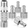 Airbrush Quick Release Coupling Disconnect Adapter Kit, 5 Pieces 1/8