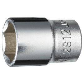 Tone Socket (6 Angle) 2S-12 Insertion Angle 0.25 inch (6.35 mm) (1/4 inch), Double Side Width 0.5 inch (12 mm)