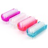 4pcs Nail Brush for Cleaning Fingernails, Multifunction Two Sided Fingernail