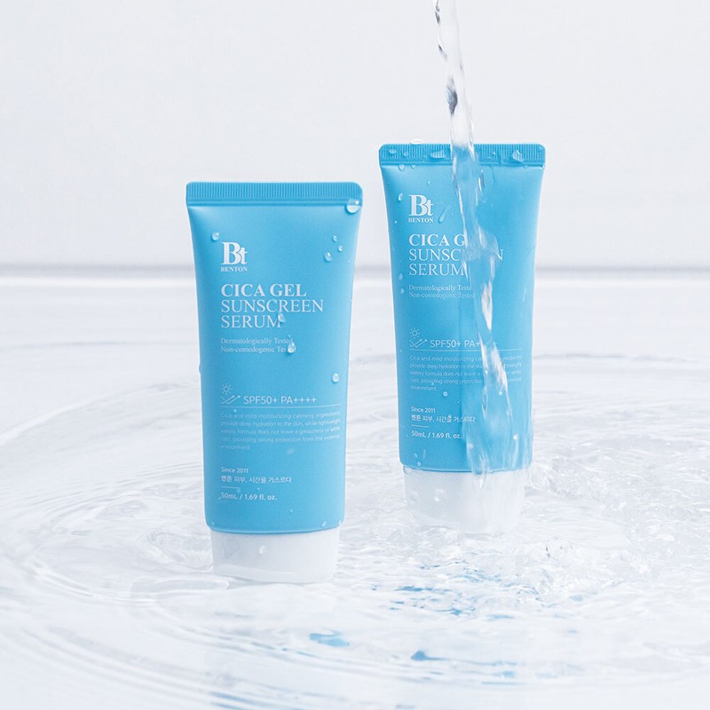 BENTON Cica Gel Sunscreen Serum 50ml - BENTON Cica Gel