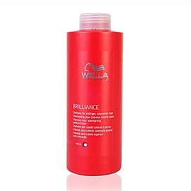 Wella Professionals Care Brilliance Shampoo for Strong Hair 1000 ml Set of 2