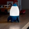 Funtime Gifts Rocket Night Lamp,Blue/White,10630