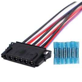 LIZAPUS 6-PIN Tail Lights Connector Compatible with Mercedes Sprinter 2007-2024 A906820016 Pigtail Plug Wiring Harness