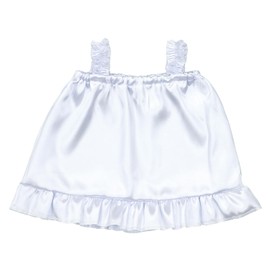 Artec 18267 Soft Satin Bustier White Costume, Cosplay, Recitals, Play Parties, Handmade Costume, Easy for Children