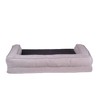 long rich Graphene Orthopedic Foam Dog Sofa Bed，Soft Comfort Dog