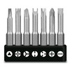 GIONAR 7 Pieces Special Shaped Screwdriver Bit Set 50mm U