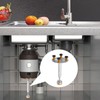 Antrader Garbage Disposal Support,Stainless Steel Adjustable Garbage Disposal Shock Absorber