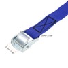 sourcing map Cam Buckle Lashing Strap 12 m x 25