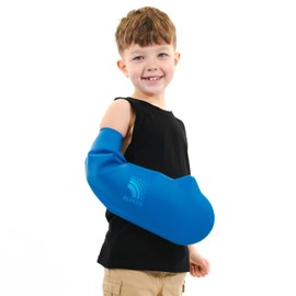 BLOCCS 100% Waterproof Cast Covers for Shower Arm Kids- Swim Cover, Cast Bag for Bath. Durable Cast Sleeve for Swimming - #CA79-M - Child Arm (Medium)