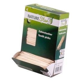 1000 Untreated Natural Wood Cheese Picks 80mm Long