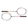 2 Pcs Carbon Fiber Badminton Rackets Ultra Light Adult for