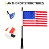 RERPRO Flag with Pole and Mount Holder Compatible with 2018-2026