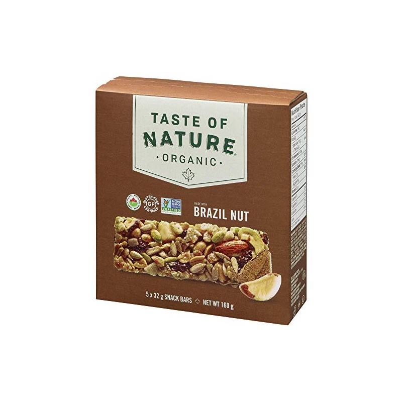 Taste of Nature Organic Family Pack-Brazilian Nut Fiesta, 5/32G