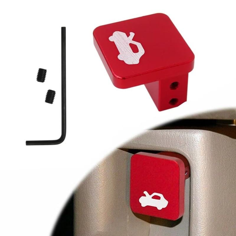 NEW Red Hood Latch Release Handle Latch Cable Assembly for