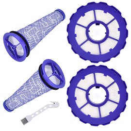 2 Pack Post-Motor & 2 Pack Pre-Motor Filters Replacement kits for Dyson DC50,DC 50 Animal and Multi Floor Complete Vacuum Cleaner,Part # 965081-01,965080-01