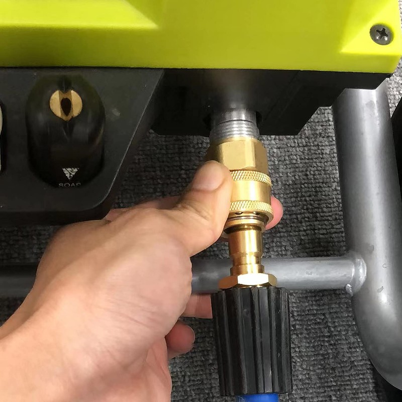 STYDDI Pressure Washer Adapter Kit, Ultimate Quick Disconnect Kit, M22-15