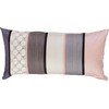 Joop! Mako Satin Bed Linen Cornflower Stripes, Deep Rose, 40x80