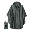 SaphiRose Unisex Rain Poncho Raincoat Hooded for Adults Women with