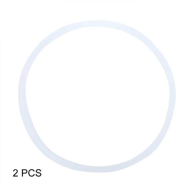 KIMISS 2 x sealing rings, 2 pieces, replacement seals, rubber