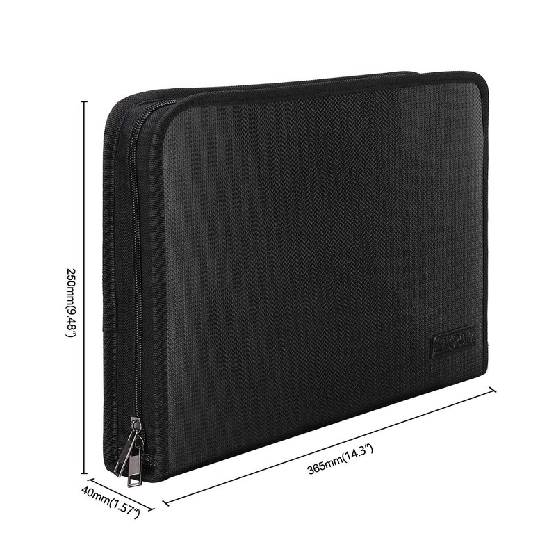 Expanding File Folder Important Document Organizer Fireproof & Waterproof Document