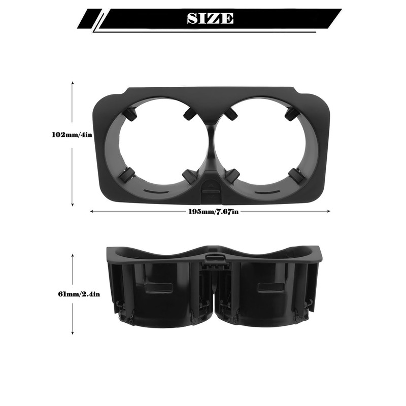 Twilight Garage Centre Console Cup Holder for W213 W205 Me-rcedes