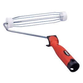 Amtech G4410 9” Paint Roller Frame (225mm), Smooth and Even Roll Cage Frame with Soft Grip Handle