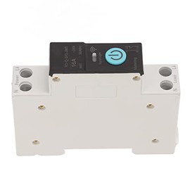 Disyuntor de Carril Din Interruptor WIFI Inteligente Control Remoto de Teléfono Móvil Inalámbrico Función 3 Modos de Temporización para la Casa （Corriente aplicable: 10A/16A/25A/32A/40A/63A）